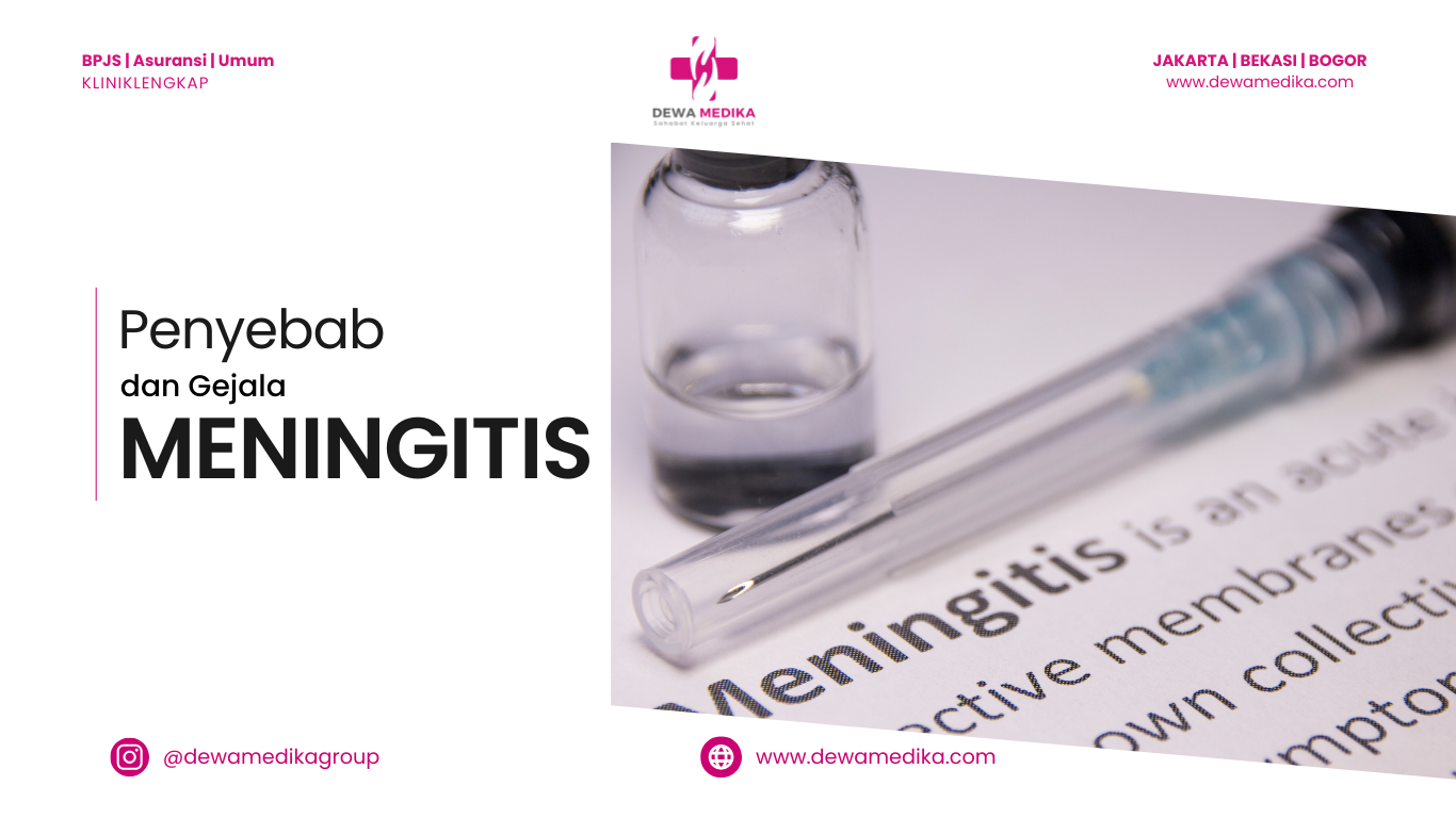 Kenali Sebab dan Gejala Meningitis